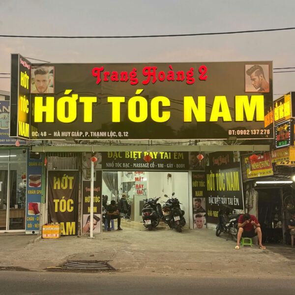Hớt tóc nam Trang Hoàng